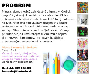 Kreatívny tábor 2019 b